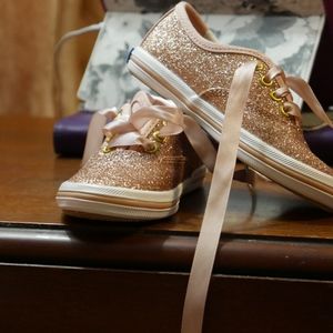 Kate Spade Rose Gold Keds